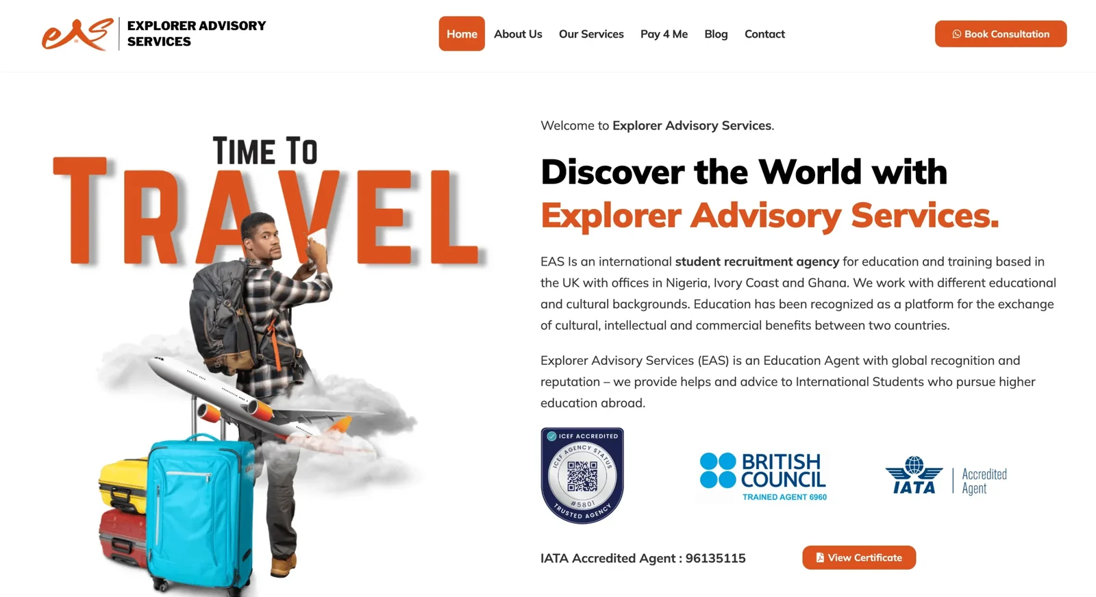 Explorer Advisory Services (UK): homepage